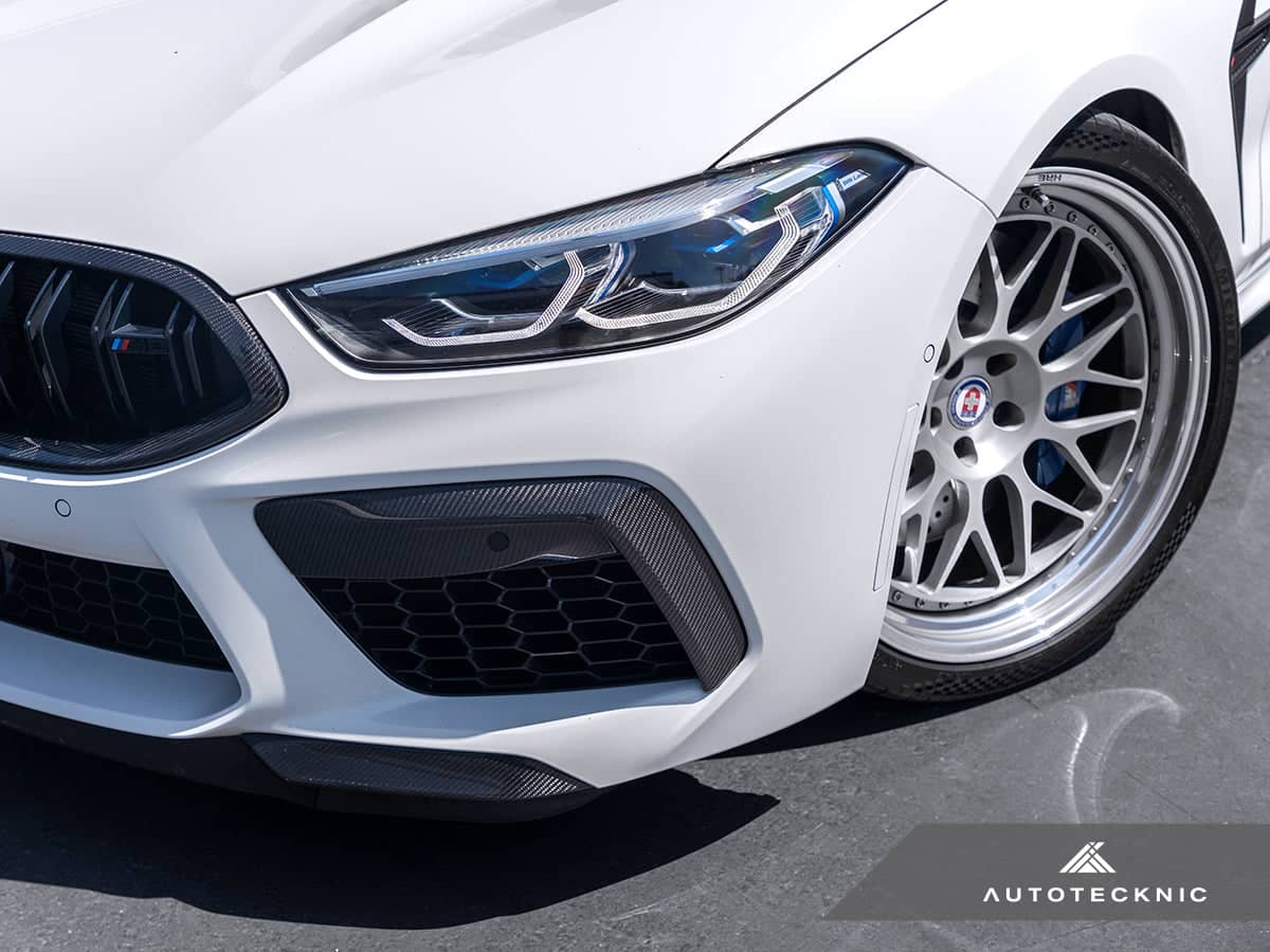 AutoTecknic Performance Dry Carbon Bumper Trim Set - BMW F9X M8