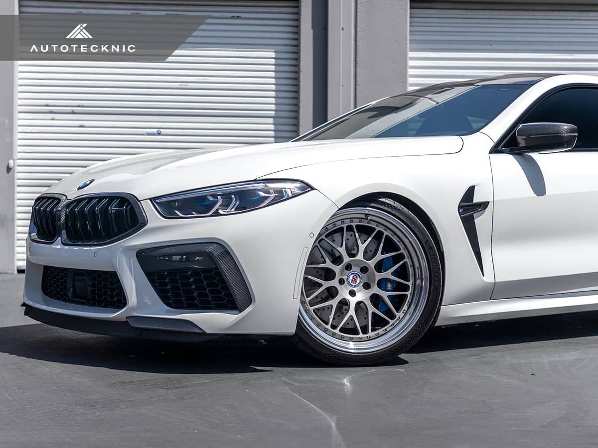 AutoTecknic Performance Dry Carbon Bumper Trim Set - BMW F9X M8