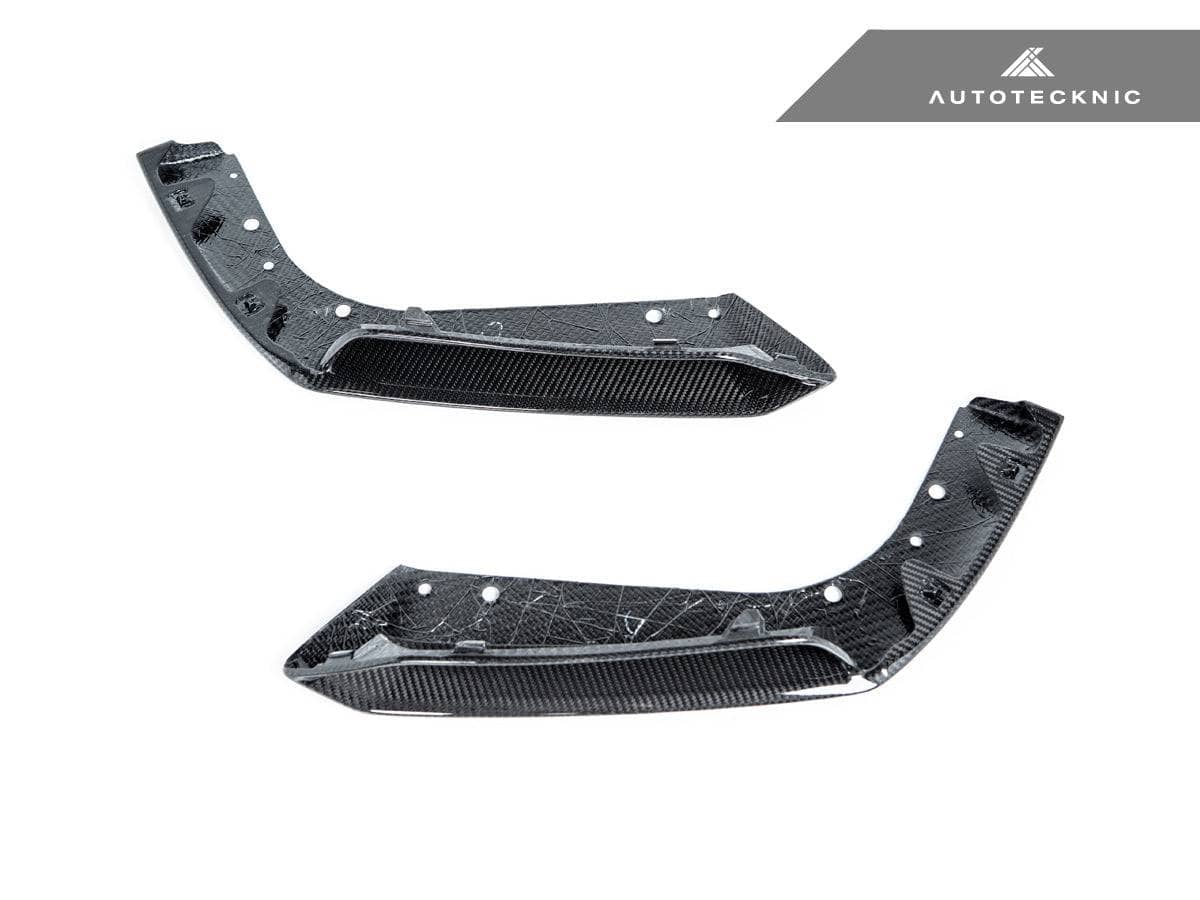 AutoTecknic Performance Dry Carbon Splitter Set - BMW F95 X5M