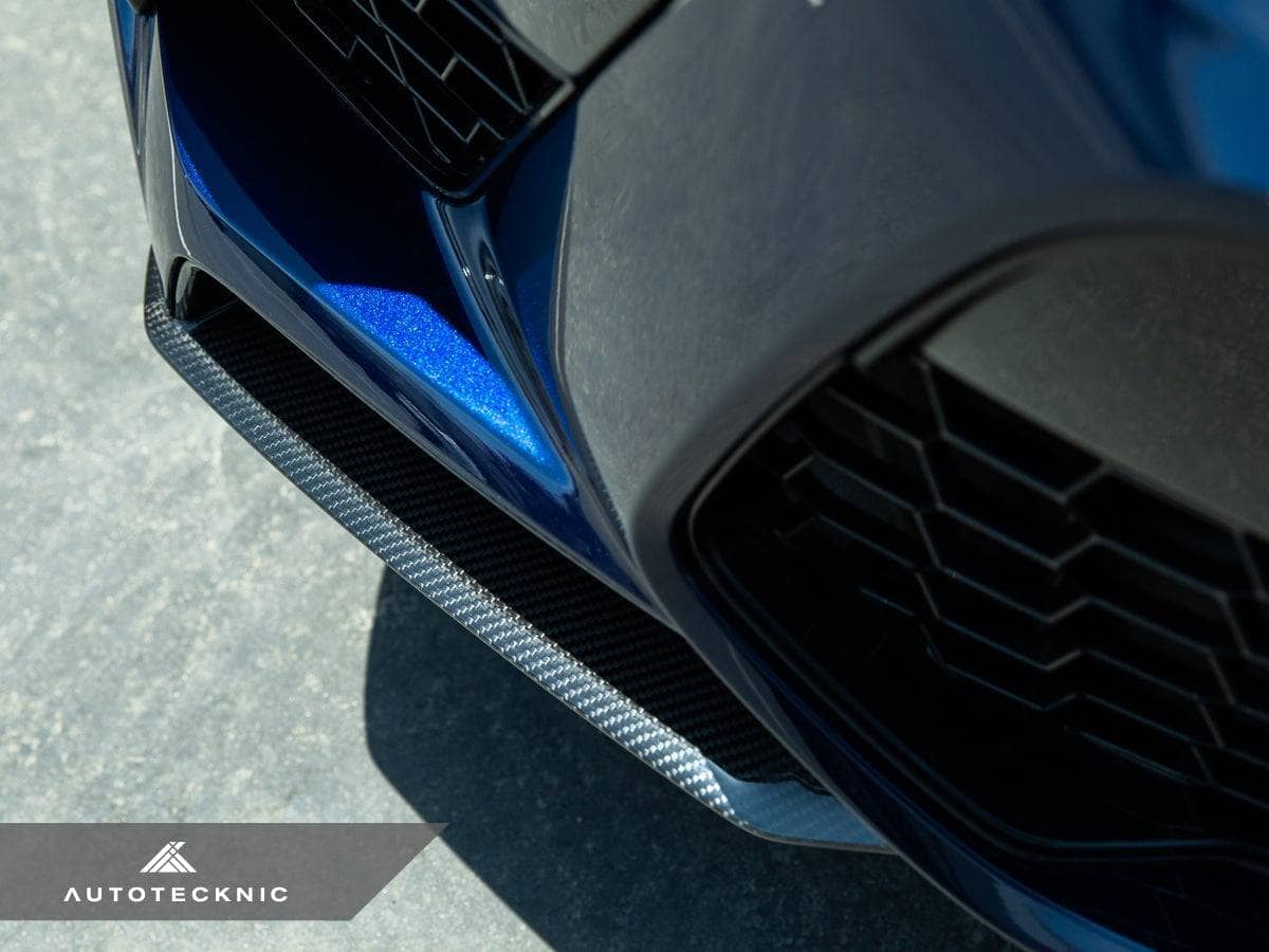 AutoTecknic Performance Dry Carbon Splitter Set - BMW F95 X5M