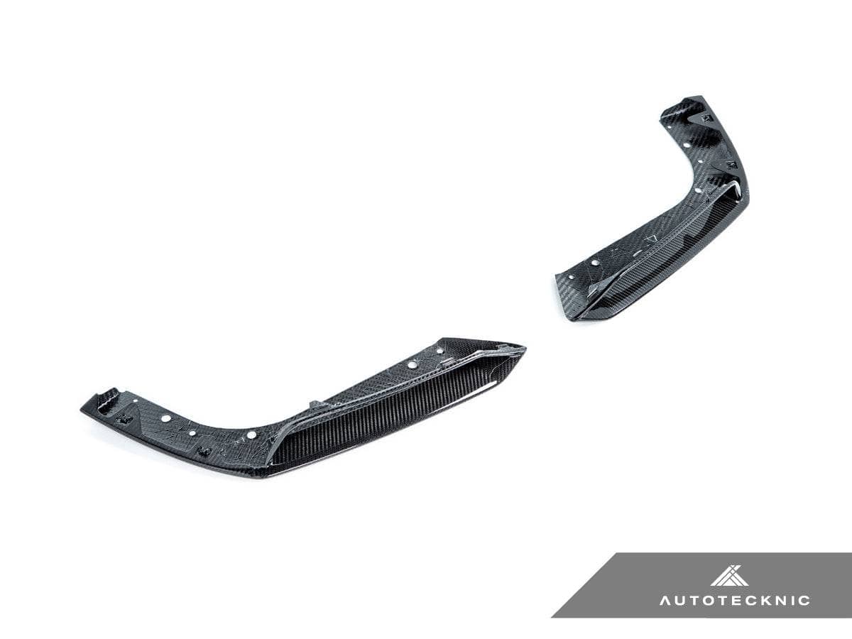 AutoTecknic Performance Dry Carbon Splitter Set - BMW F95 X5M