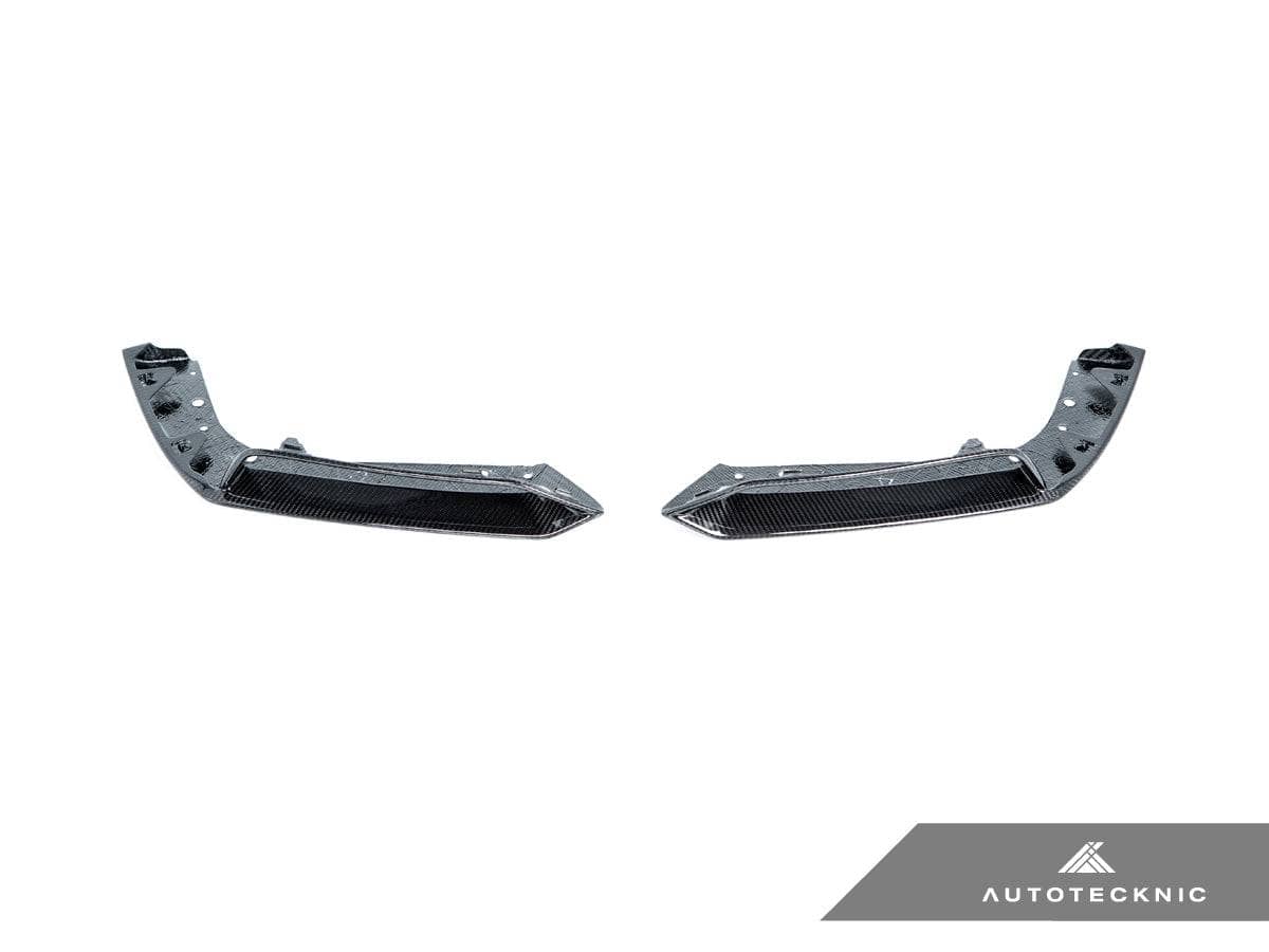 AutoTecknic Performance Dry Carbon Splitter Set - BMW F95 X5M