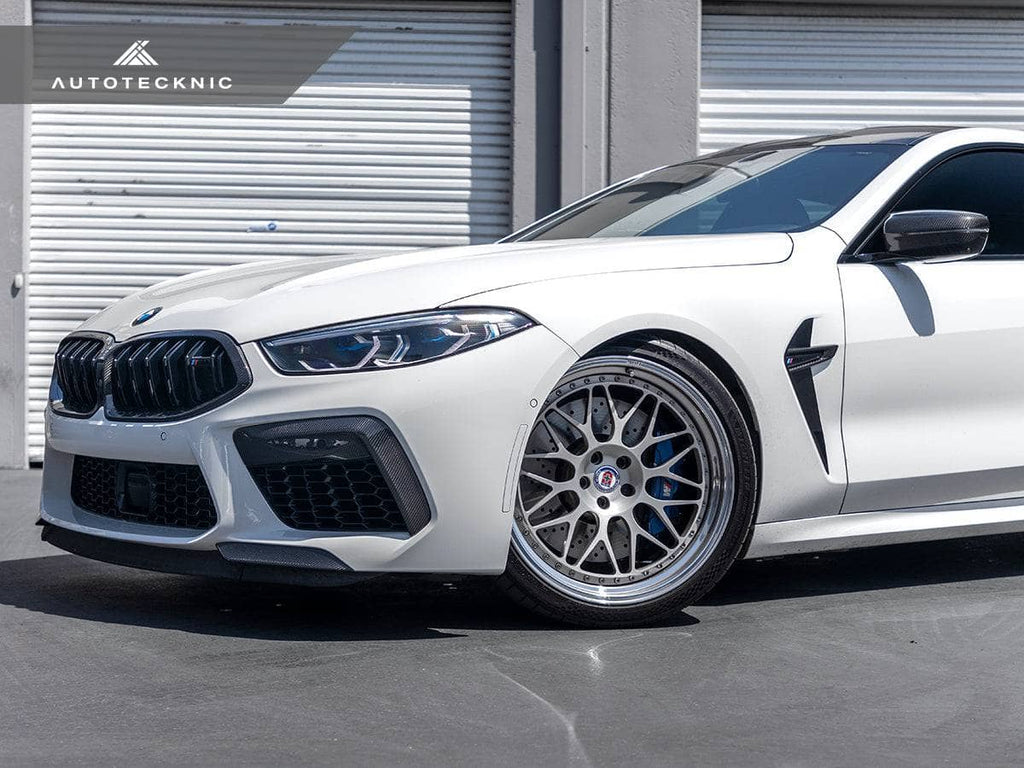AutoTecknic Performance Dry Carbon Splitter Set - BMW F9X M8