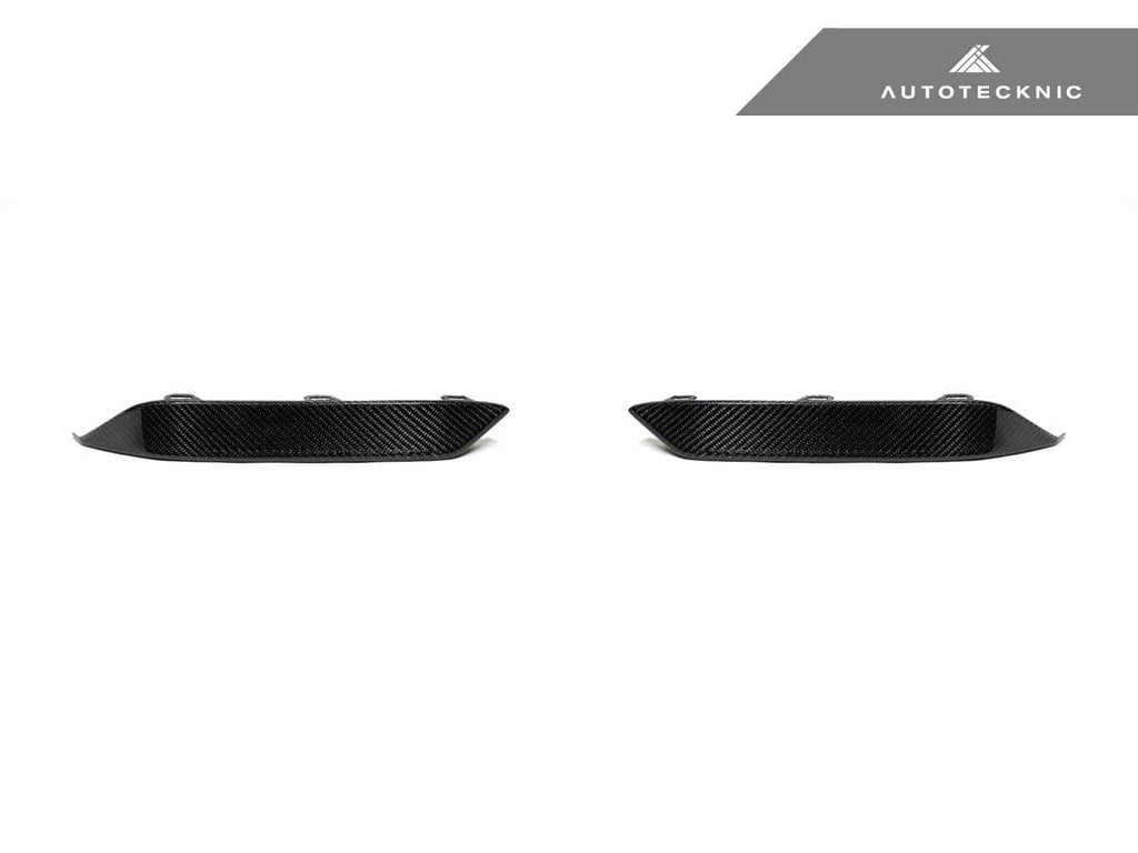 AutoTecknic Performance Dry Carbon Splitter Set - BMW F9X M8