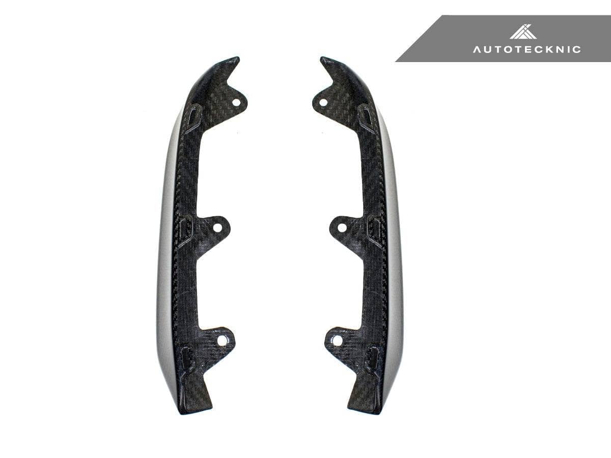 AutoTecknic Performance Dry Carbon Splitter Set - BMW F9X M8