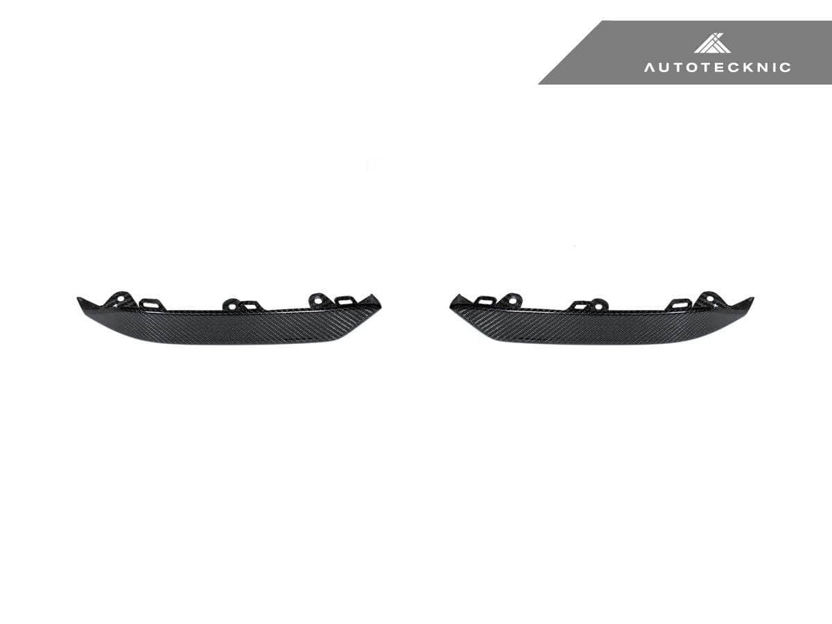 AutoTecknic Performance Dry Carbon Splitter Set - BMW F9X M8