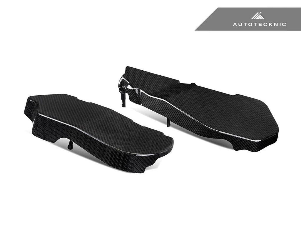 AutoTecknic Pre-Preg Carbon Engine Cover Extension Set - BMW G90/ G99 M5