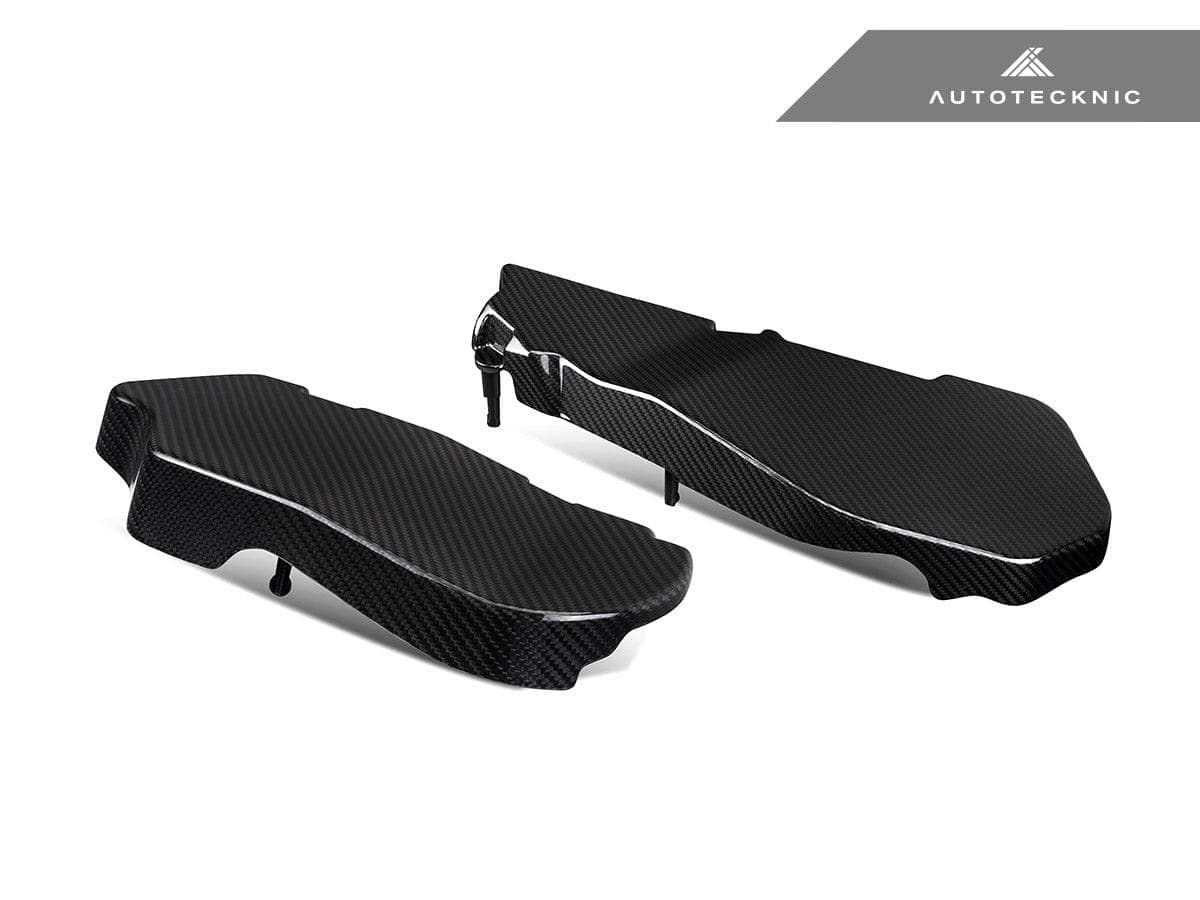 AutoTecknic Pre-Preg Carbon Engine Cover Extension Set - BMW G90/ G99 M5