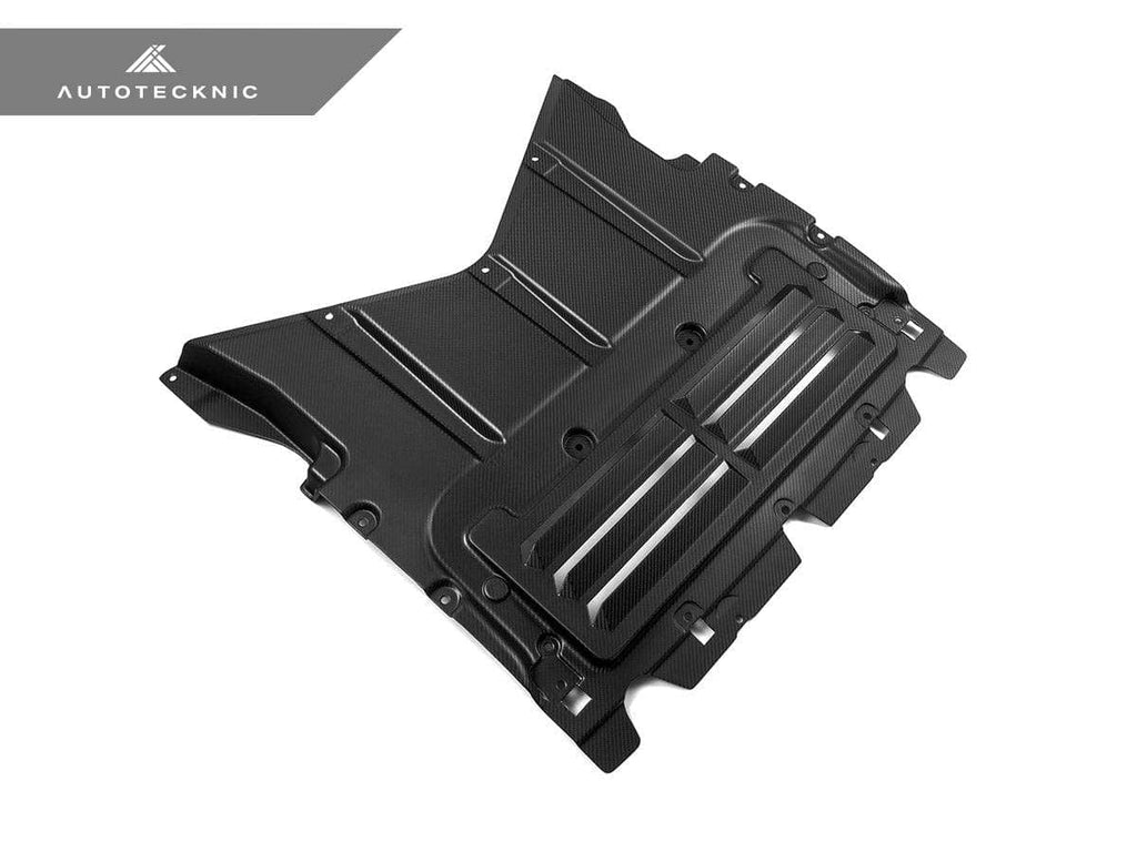 AutoTecknic Pre-Preg Carbon Oil Cooler Skid Plate - BMW G90/ G99 M5