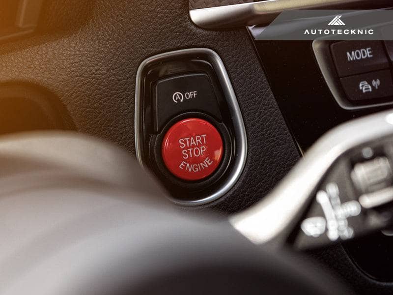 AutoTecknic Red Start Stop Button - BMW F80 M3 | F82/ F83 M4