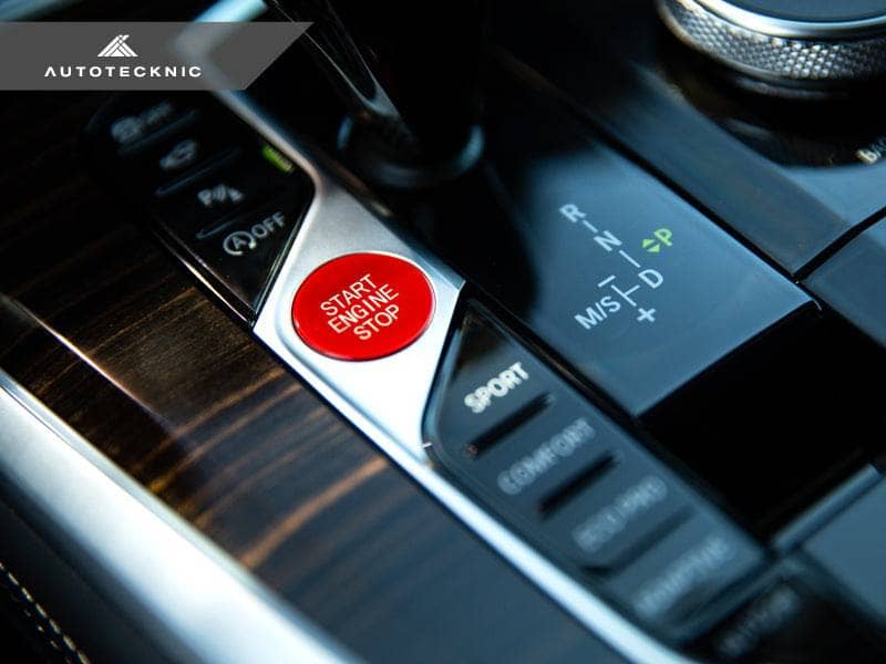 AutoTecknic Red Start Stop Button - BMW G05 X5 | G06 X6 | G07 X7