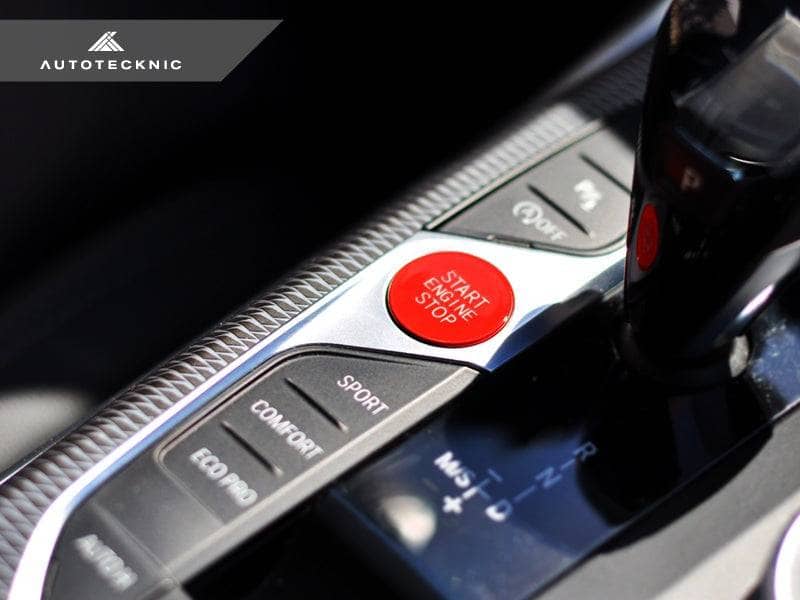 AutoTecknic Red Start Stop Button - BMW G05 X5 | G06 X6 | G07 X7