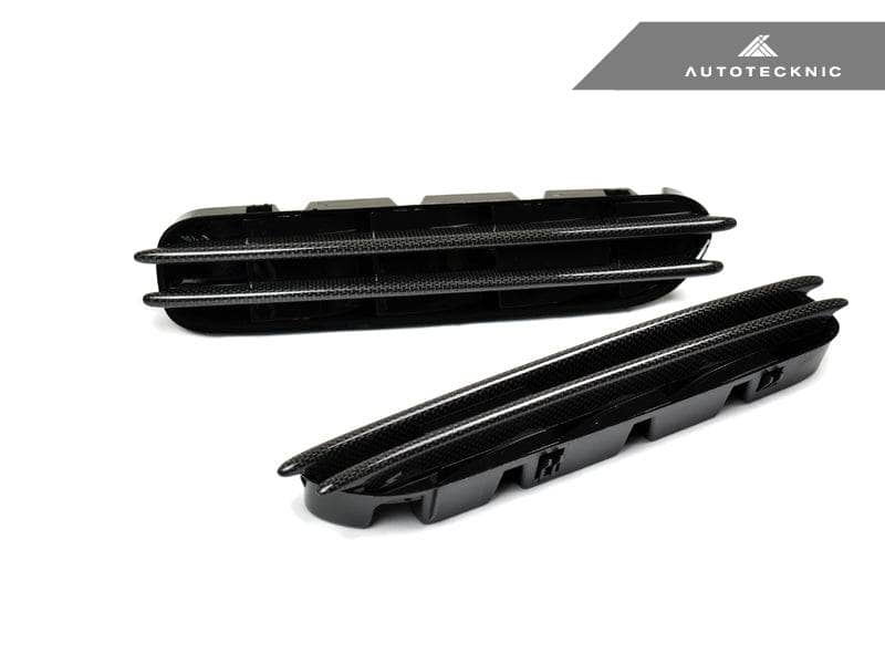 AutoTecknic Replacement Carbon Fiber Fender Gills - BMW E60 M5