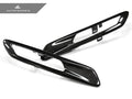 AutoTecknic Replacement Carbon Fiber Fender Light Trims - BMW F10 Sedan | F11 Wagon | 5-Series