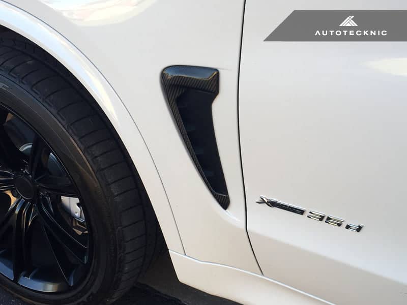 AutoTecknic Replacement Carbon Fiber Fender Trims - BMW F15 X5 | F85 X5M