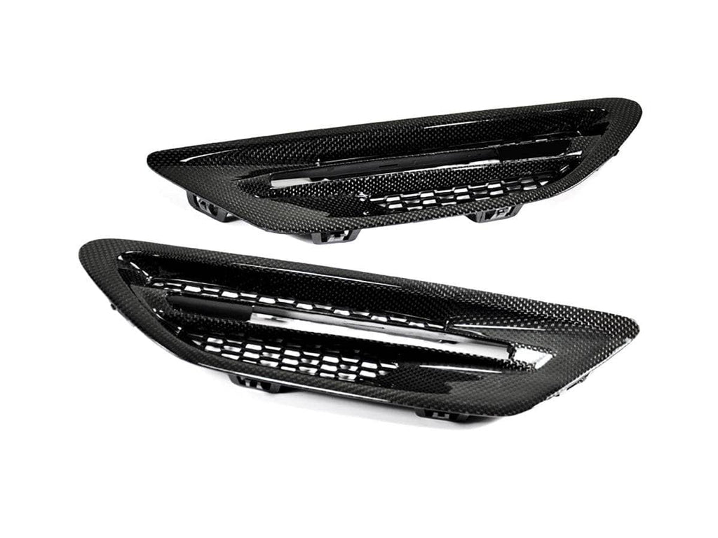 AutoTecknic Replacement Carbon Fiber Fender Vents - BMW F10 M5