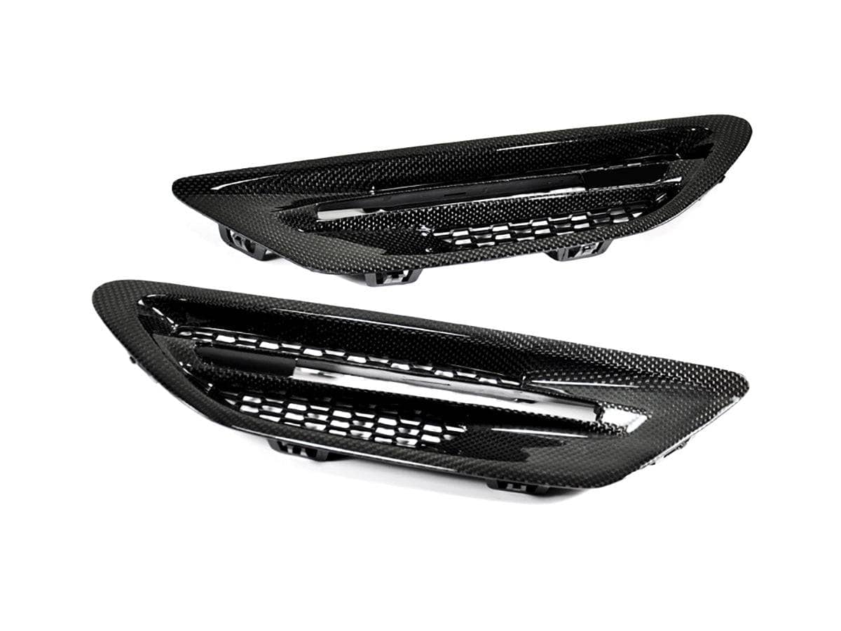 AutoTecknic Replacement Carbon Fiber Fender Vents - BMW F10 M5