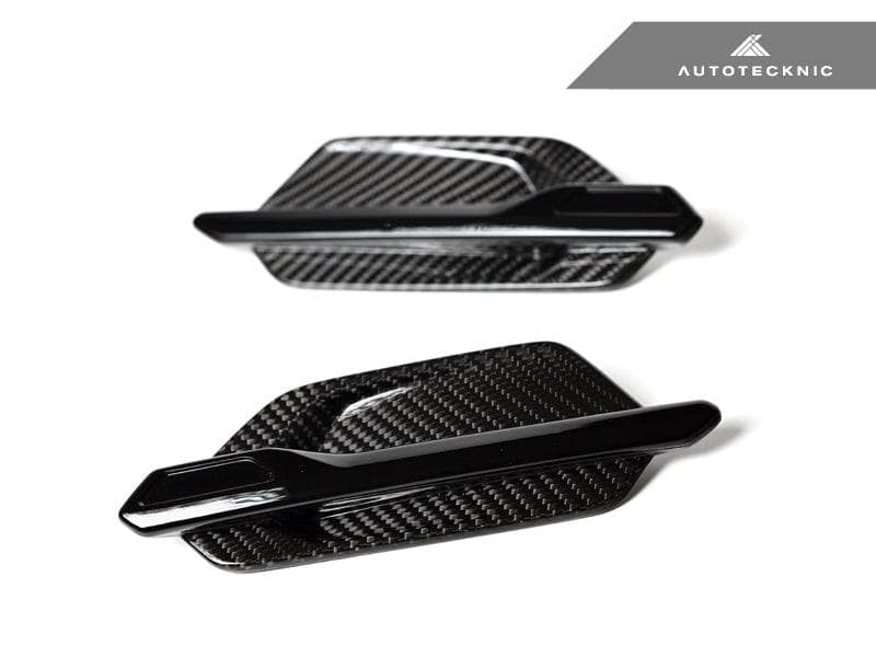 AutoTecknic Replacement Dry Carbon Fiber Fender Trim - BMW F87 M2 | M2 Competition