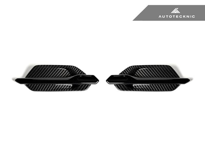 AutoTecknic Replacement Dry Carbon Fiber Fender Trim - BMW F87 M2 | M2 Competition