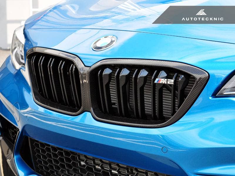 AutoTecknic Replacement Dry Carbon Grille Surround - BMW F87 M2 Competition