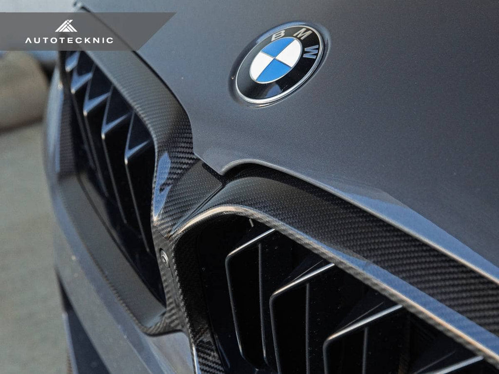 AutoTecknic Replacement Dry Carbon Grille Surround - BMW F90 M5 LCI