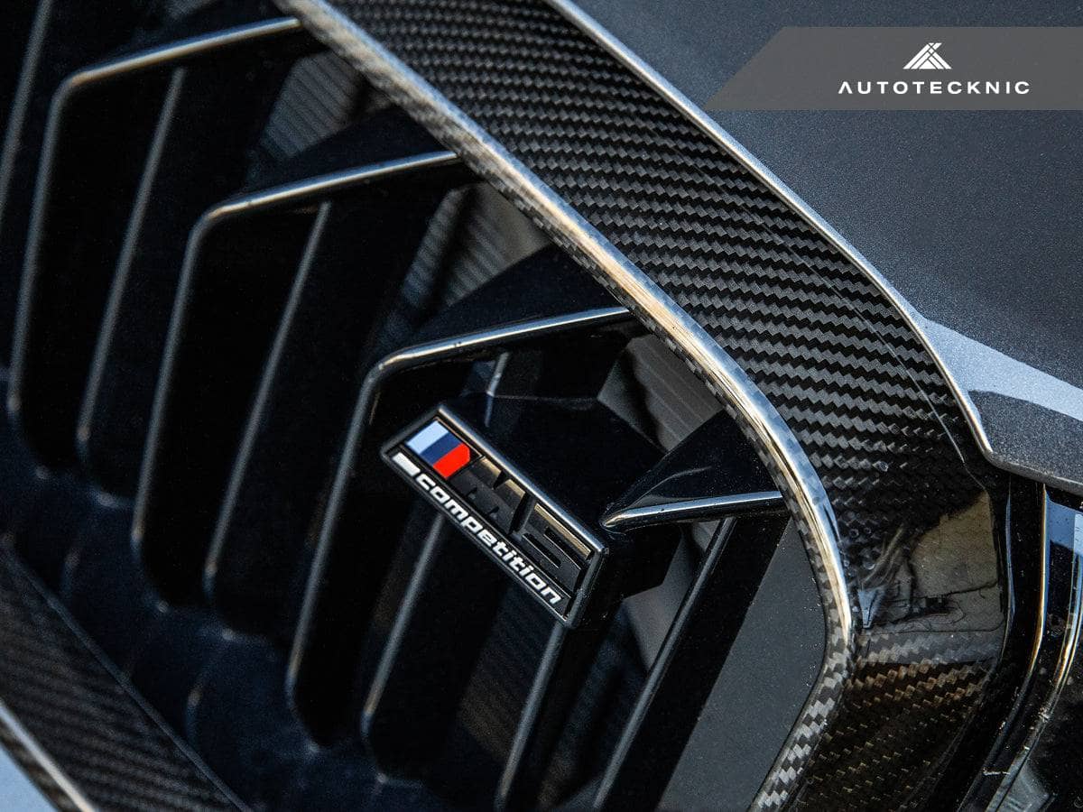 AutoTecknic Replacement Dry Carbon Grille Surround - BMW F90 M5 LCI