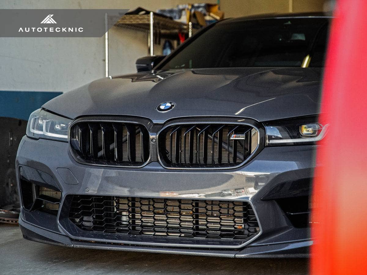 AutoTecknic Replacement Dry Carbon Grille Surround - BMW F90 M5 LCI