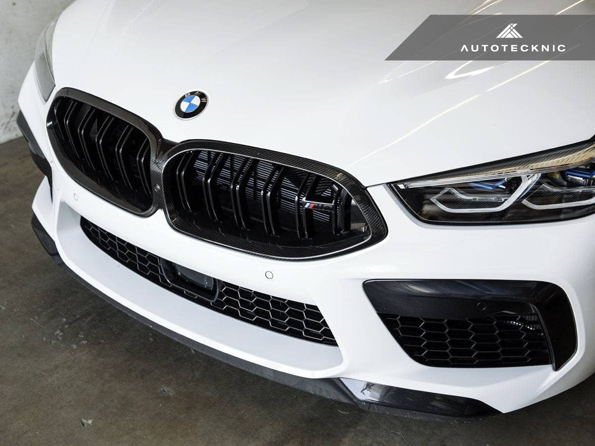 AutoTecknic Replacement Dry Carbon Grille Surround - BMW F9X M8