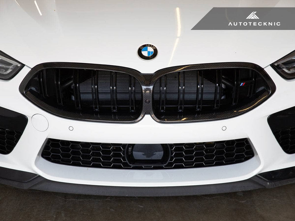 AutoTecknic Replacement Dry Carbon Grille Surround - BMW F9X M8