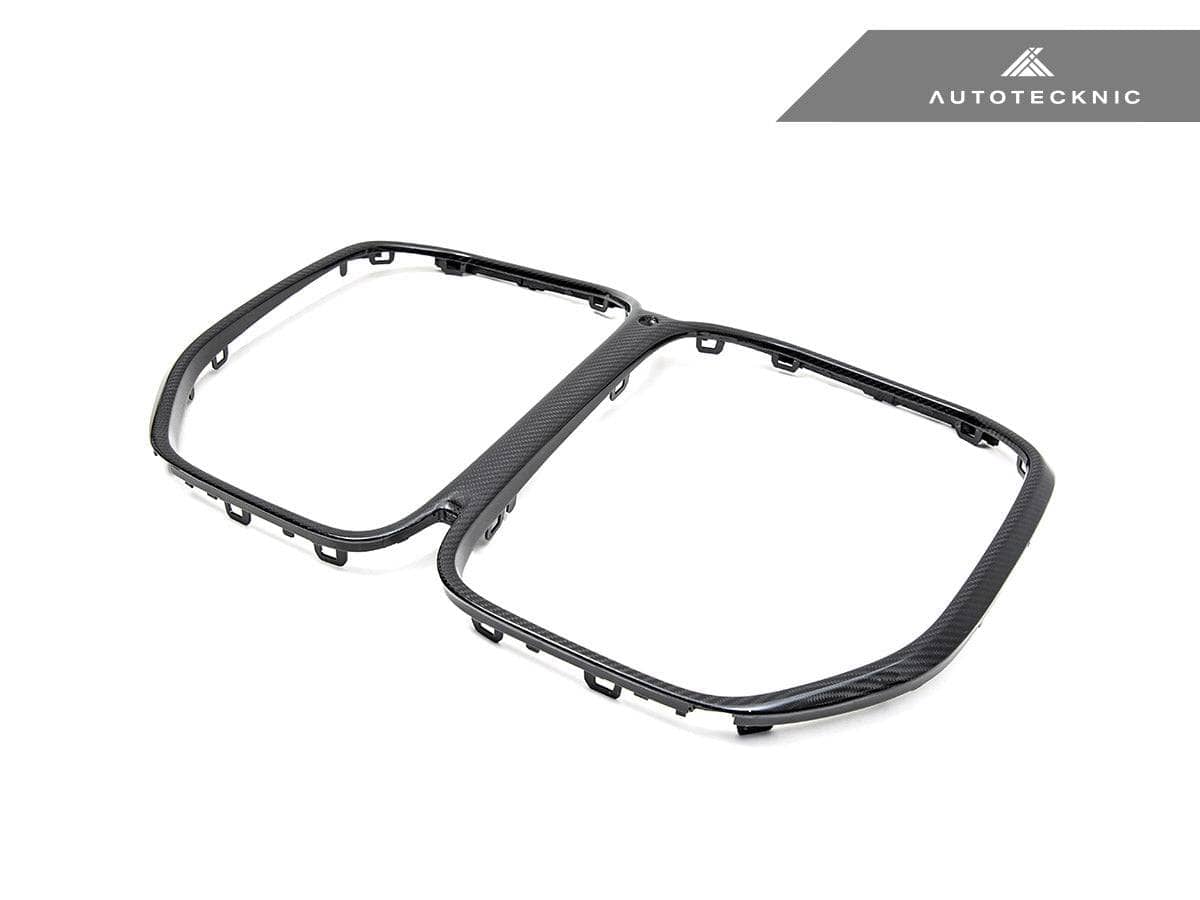 AutoTecknic Replacement Dry Carbon Grille Surround - BMW G22 4-Series Coupe