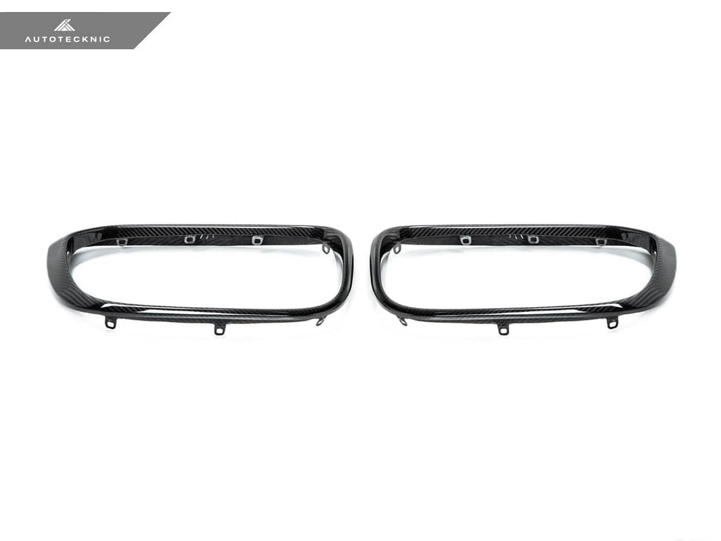 AutoTecknic Replacement Dry Carbon Grille Surround Set - BMW F97 X3M | F98 X4M