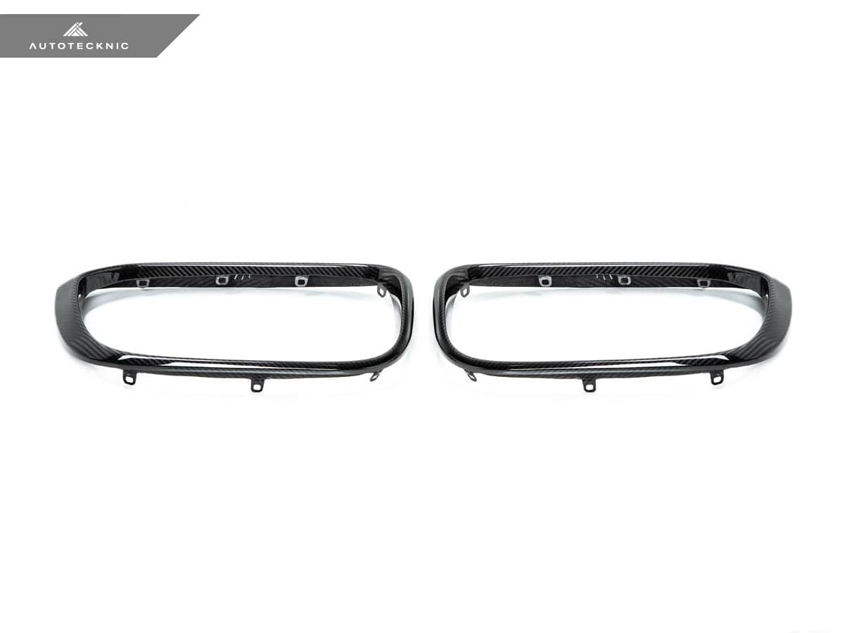 AutoTecknic Replacement Dry Carbon Grille Surround Set - BMW F97 X3M | F98 X4M
