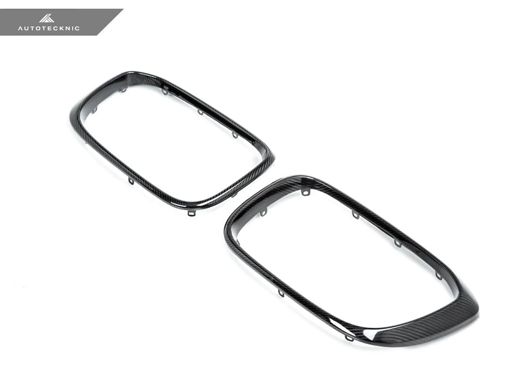 AutoTecknic Replacement Dry Carbon Grille Surround Set - BMW F97 X3M | F98 X4M
