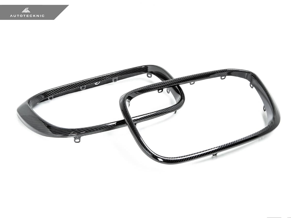 AutoTecknic Replacement Dry Carbon Grille Surround Set - BMW F97 X3M | F98 X4M