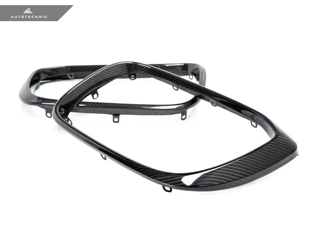 AutoTecknic Replacement Dry Carbon Grille Surround Set - BMW F97 X3M | F98 X4M