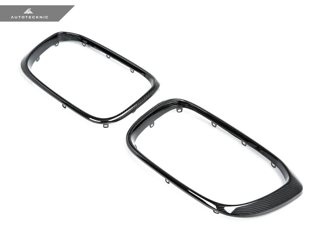 AutoTecknic Replacement Dry Carbon Grille Surround Set - BMW F97 X3M | F98 X4M