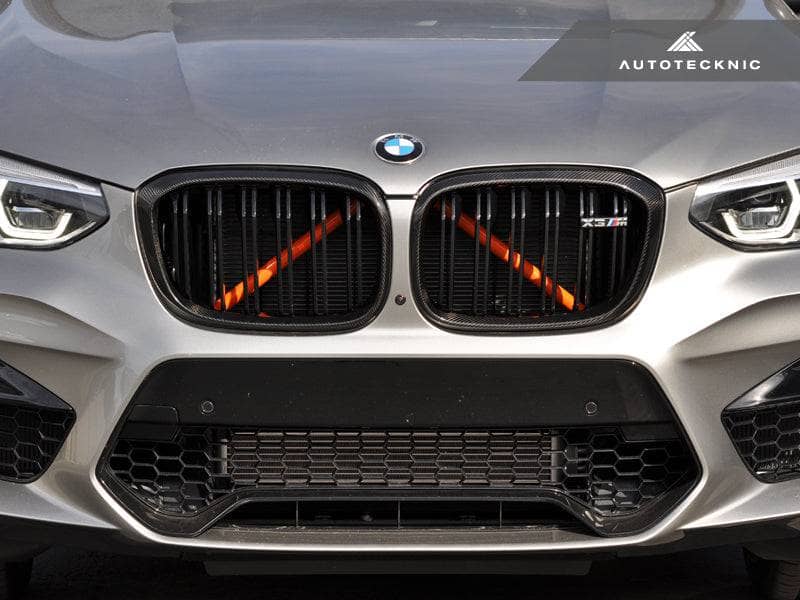 AutoTecknic Replacement Dry Carbon Grille Surround Set - BMW G01 X3 | G02 X4 Pre-LCI