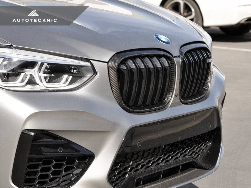 AutoTecknic Replacement Dry Carbon Grille Surround Set - BMW G01 X3 | G02 X4 Pre-LCI