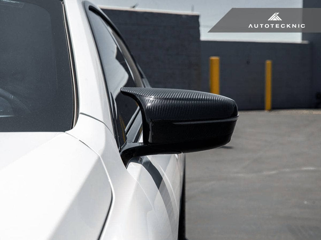 AutoTecknic Replacement Dry Carbon Mirror Covers - BMW F92 M8