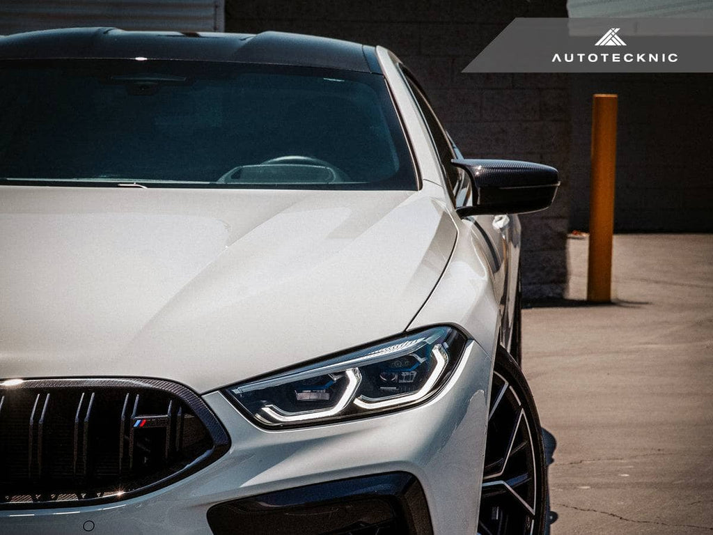 AutoTecknic Replacement Dry Carbon Mirror Covers - BMW F92 M8