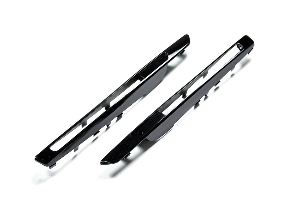 AutoTecknic Replacement Glazing Black Fender Gills - BMW E71 X6M