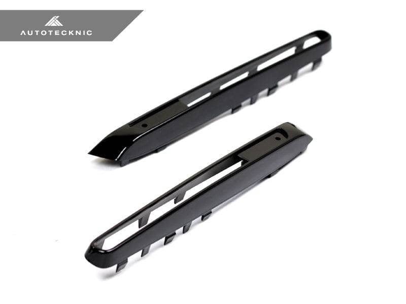 AutoTecknic Replacement Glazing Black Fender Gills - BMW E70 X5M