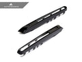 AutoTecknic Replacement Glazing Black Fender Gills - BMW E70 X5M