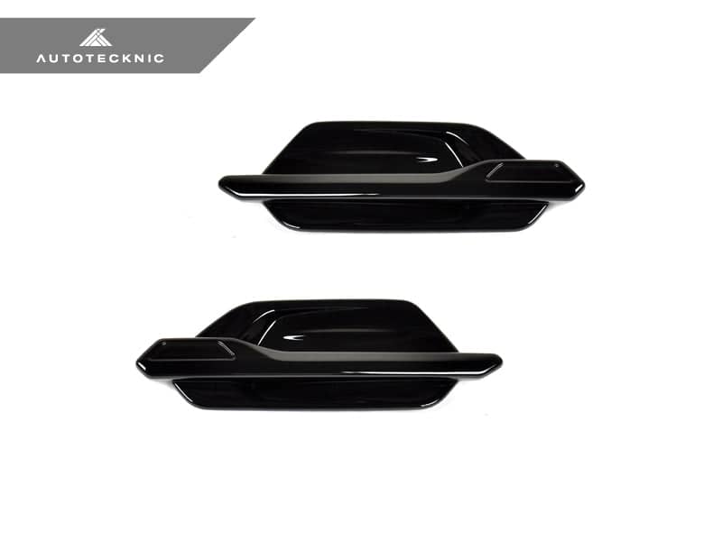 AutoTecknic Replacement Glazing Black Fender Trim - BMW F87 M2 | M2 Competition