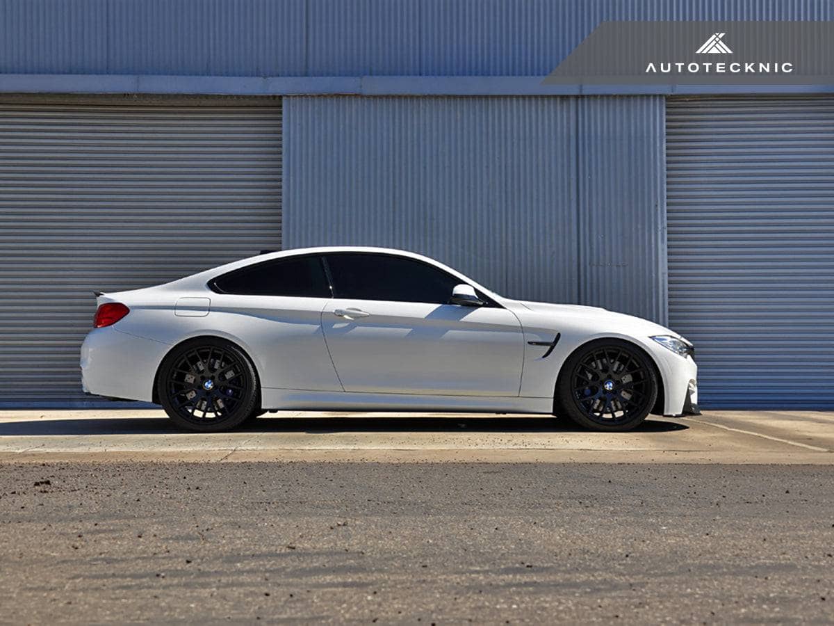 AutoTecknic Replacement Glazing Black Fender Trims - BMW F80 M3 | F82/ F83 M4