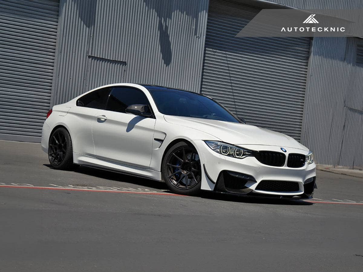 AutoTecknic Replacement Glazing Black Fender Trims - BMW F80 M3 | F82/ F83 M4