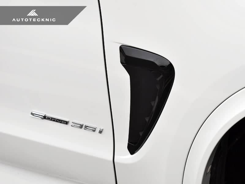 AutoTecknic Replacement Glazing Black Fender Trims - BMW F15 X5 | F85 X5M