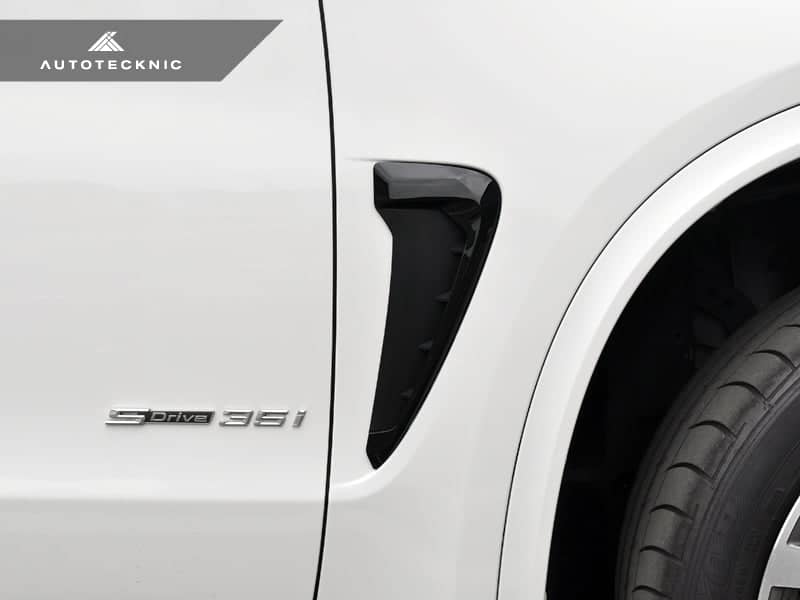 AutoTecknic Replacement Glazing Black Fender Trims - BMW F15 X5 | F85 X5M