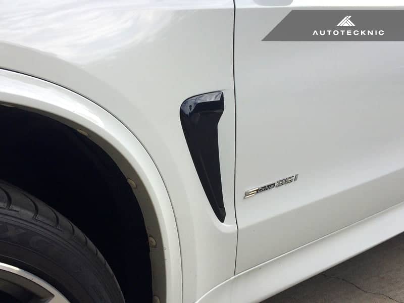 AutoTecknic Replacement Glazing Black Fender Trims - BMW F15 X5 | F85 X5M