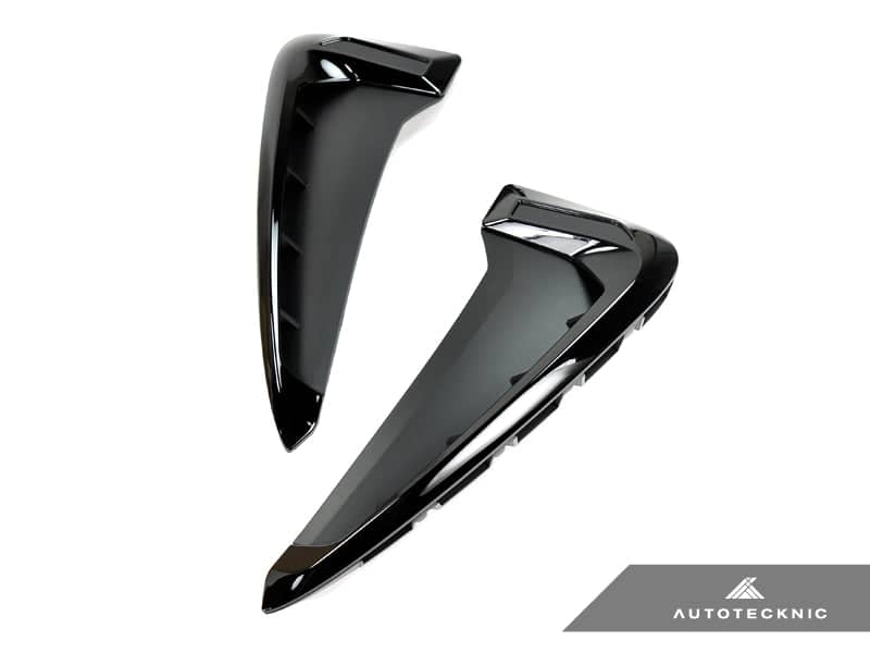 AutoTecknic Replacement Glazing Black Fender Trims - BMW F15 X5 | F85 X5M